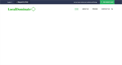 Desktop Screenshot of localdominate.com